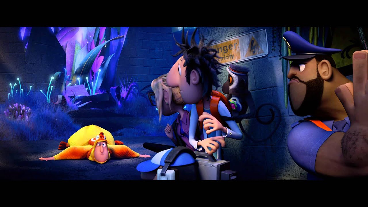 Video for the film Cloudy with a Chance of Meatballs 2 — облачно возможны осадки в виде фрикаделек 2: Месть ГМО  - Trailer