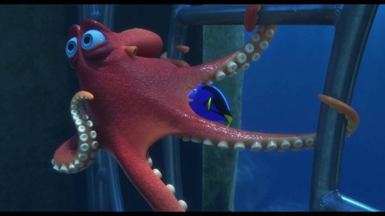 Video for the film Finding Dory — Go Through The Pipes