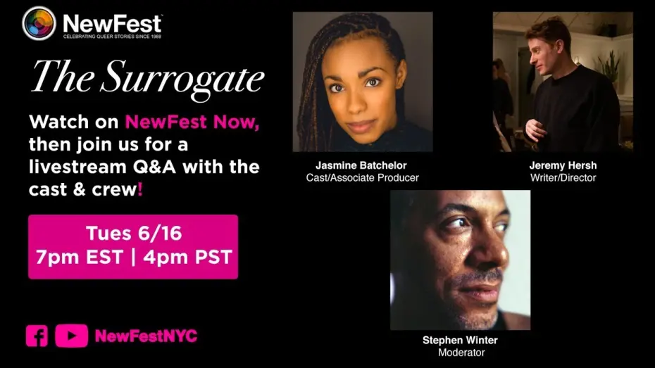 Video for the film The Surrogate — THE SURROGATE Livestream Q&A