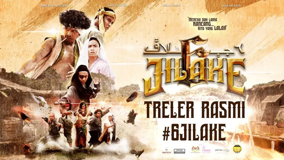 Video for the film 6 Jilake — TRELER RASMI 6 JILAKE | DI PAWAGAM 24 APRIL 2025