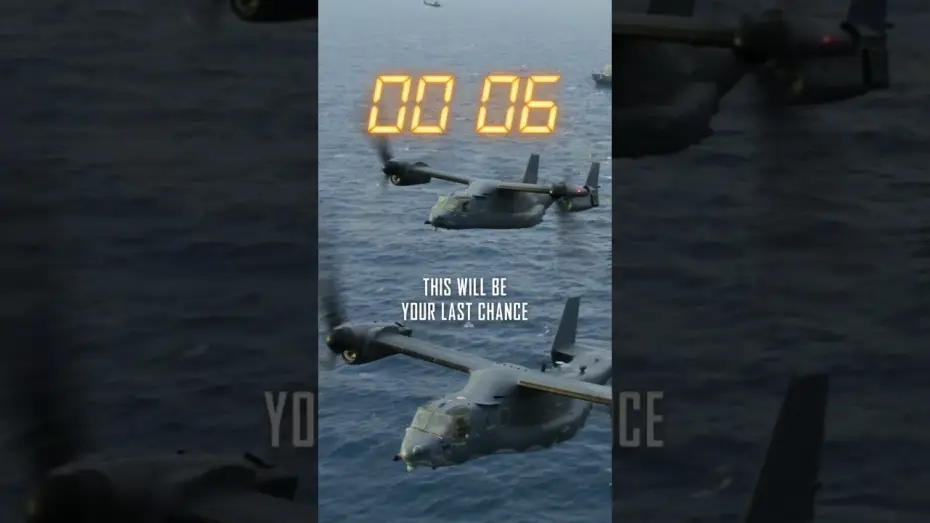 Video for the film Mission: Impossible 8 — The clock is ticking.