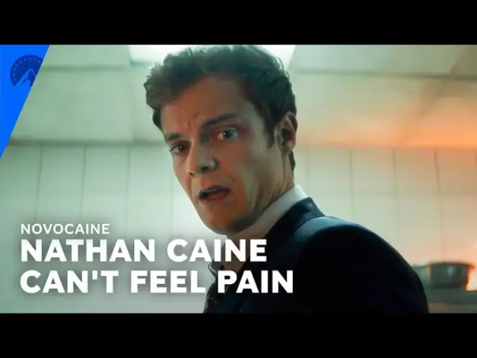 Video for the film Novocaine — Nathan Caine Sticks His Hand in a Deep Fryer