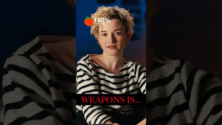 Video for the film Weapons — Terrifying and original. Weapons is 100% on Rotten Tomatoes.