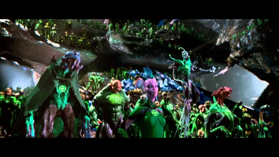 Video for the film Green Lantern — 3D Trailer