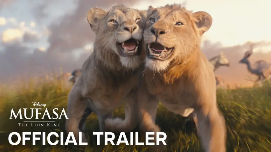 Video for the film Mufasa: The Lion King — Official Trailer