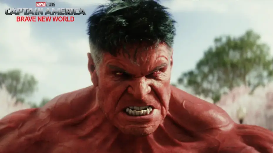Video for the film Captain America: Brave New World — Unleashing The Red Hulk