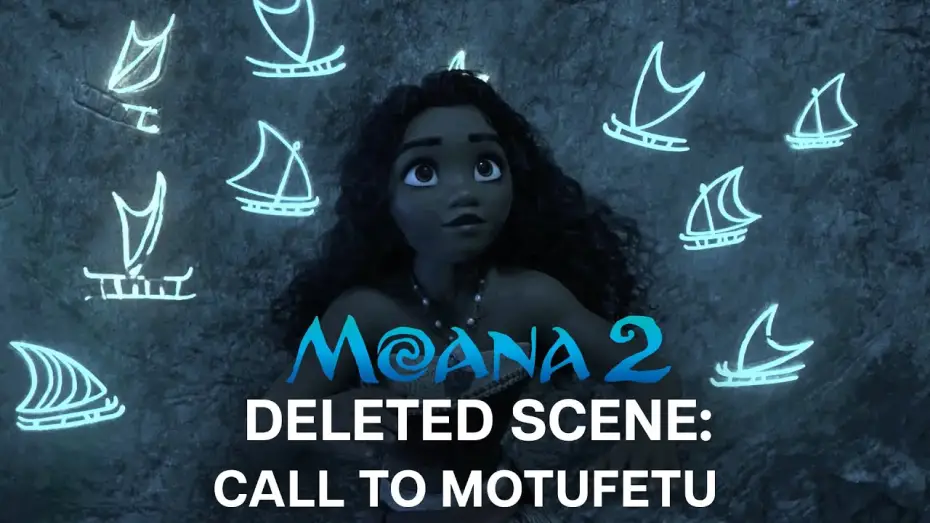 Video for the film Moana 2 — Call to Motufetu - Deleted Scene