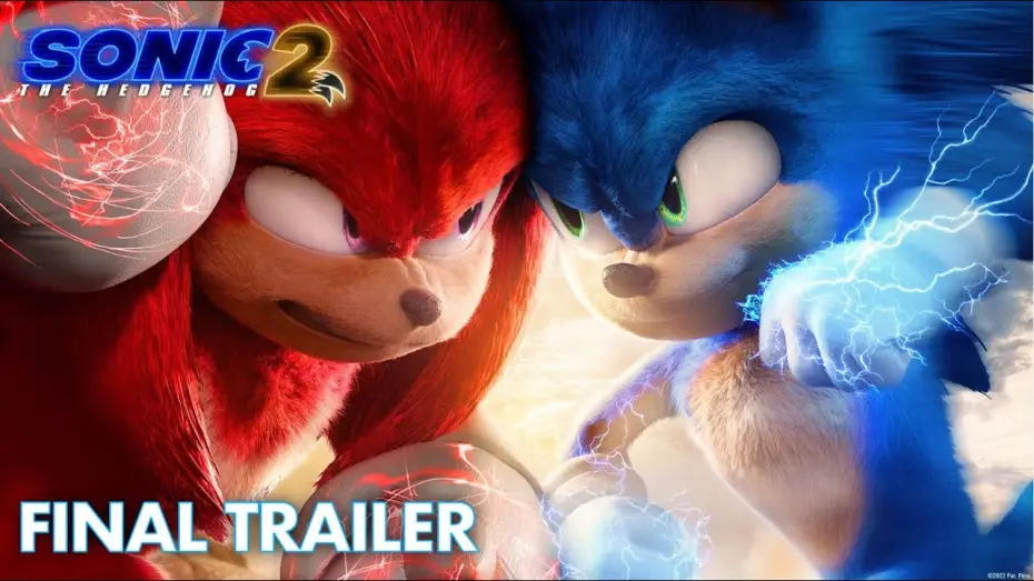 Video for the film Sonic the Hedgehog 2 — Offizieller Trailer #2