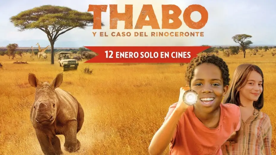 Video for the film Thabo and the Rhino Case — Thabo y El  Caso Del Rinoceronte