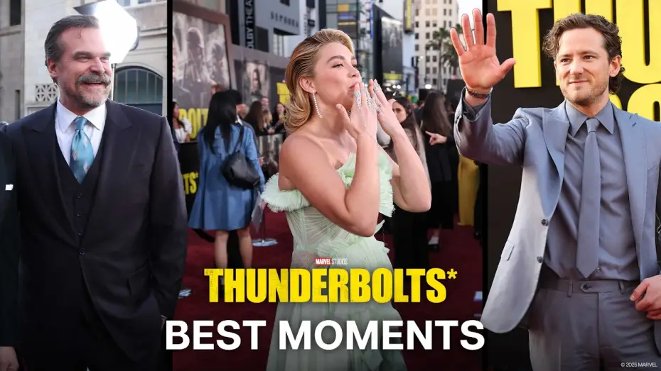 Video for the film Thunderbolts — Best Red Carpet Moments