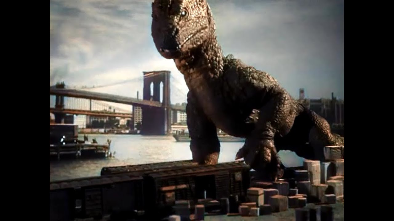 Video for the film The Beast from 20,000 Fathoms — Colorized Showcase