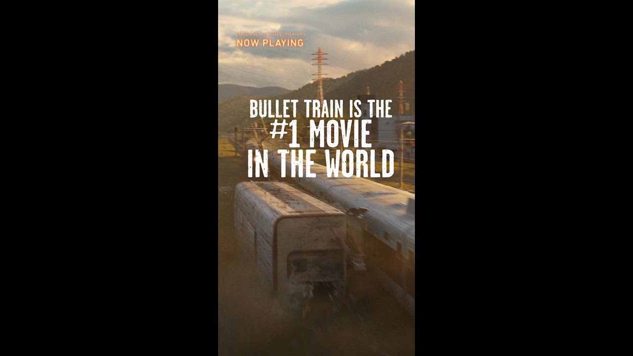 Video for the film Bullet Train — Get a ticket to ride the #1 Movie in the World