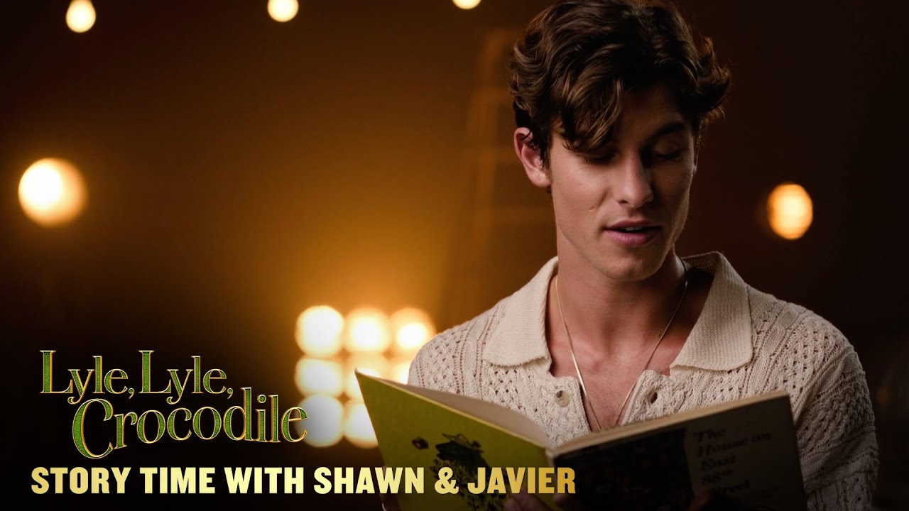 Video for the film Lyle, Lyle, Crocodile — LYLE, LYLE, CROCODILE | Story Time with Shawn Mendes & Javier Bardem