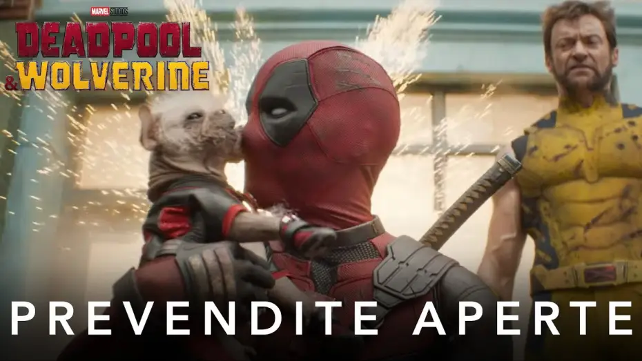 Video for the film Deadpool 3 — Prevendite Aperte