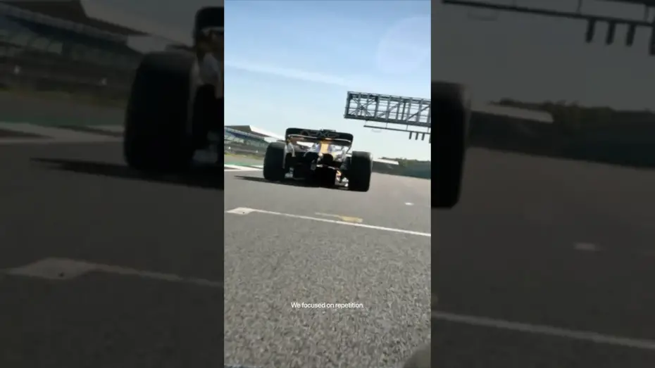 Video for the film F1 — Experience the speed.