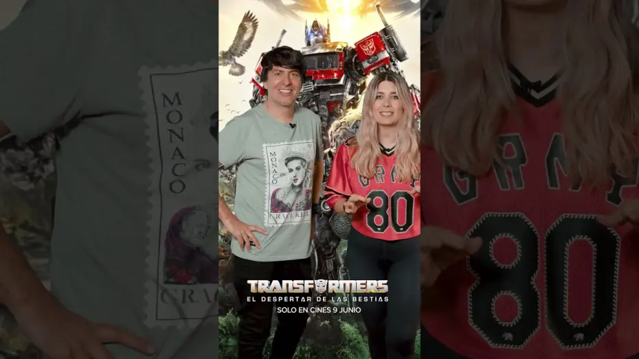 Video for the film Transformers: Rise of the Beasts — ¿Estás preparado para vivir en 3 semanas la batalla final?