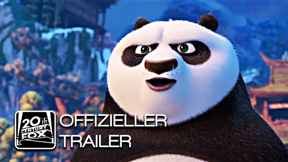Video for the film Kung Fu Panda 3 — Kung Fu Panda 3  - Trailer 2 - Deutsch HD