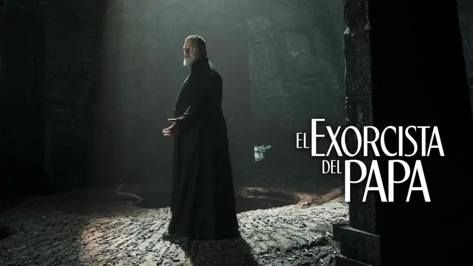Video for the film The Pope's Exorcist — Russell Crowe interpreta al exorcista jefe del Vaticano