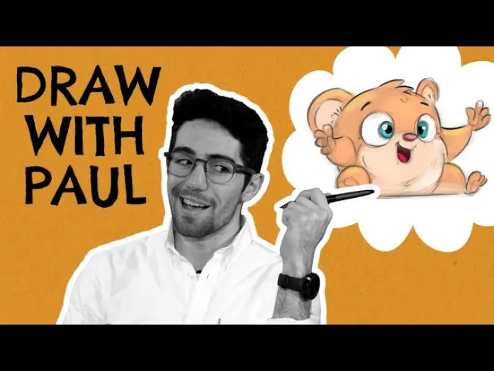 Video for the film The Wishmas Tree — Draw Bernard from The Wishmas Tree - Speed Draw with Paul