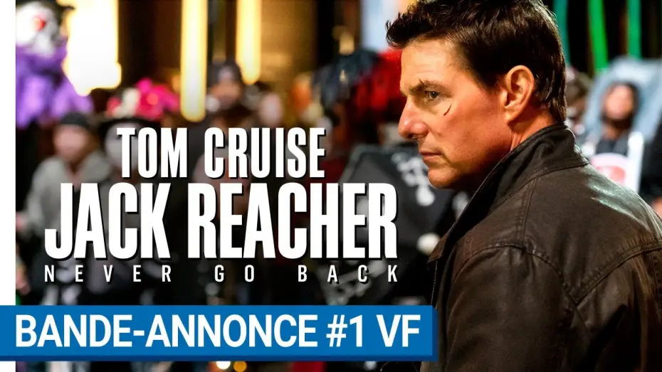 Video for the film Jack Reacher: Never Go Back — JACK REACHER : NEVER GO BACK - Bande-annonce #1 VF [au cinéma le 19 octobre 2016]