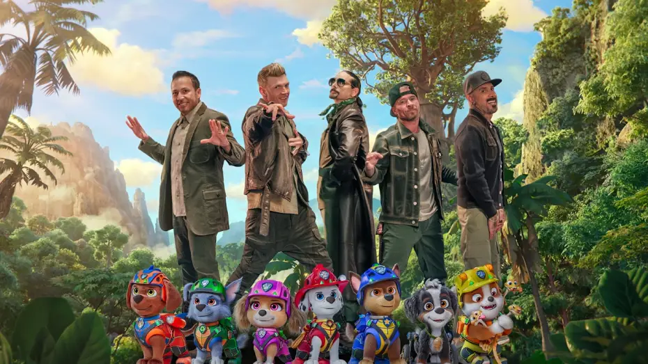 Video for the film PAW Patrol: The Dino Movie — Backstreet Boys - Bottle Up (Clip officiel)