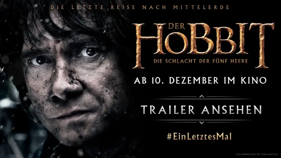 Video for the film The Hobbit: The Battle of the Five Armies — Der Hobbit - Die Schlacht der fünf Heere | TV Spot #1: Battle Begins | Deutsch HD