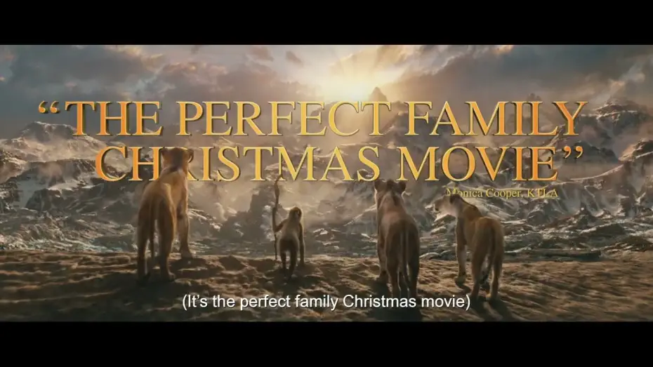 Video for the film Mufasa: The Lion King — In Theaters Now