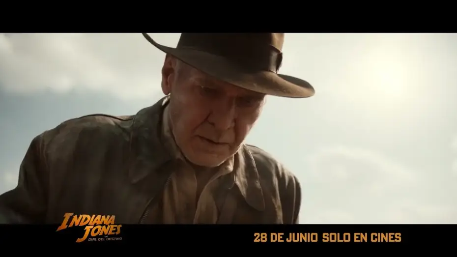 Video for the film Indiana Jones and the Dial of Destiny — Anuncio: 'El curso de la historia'