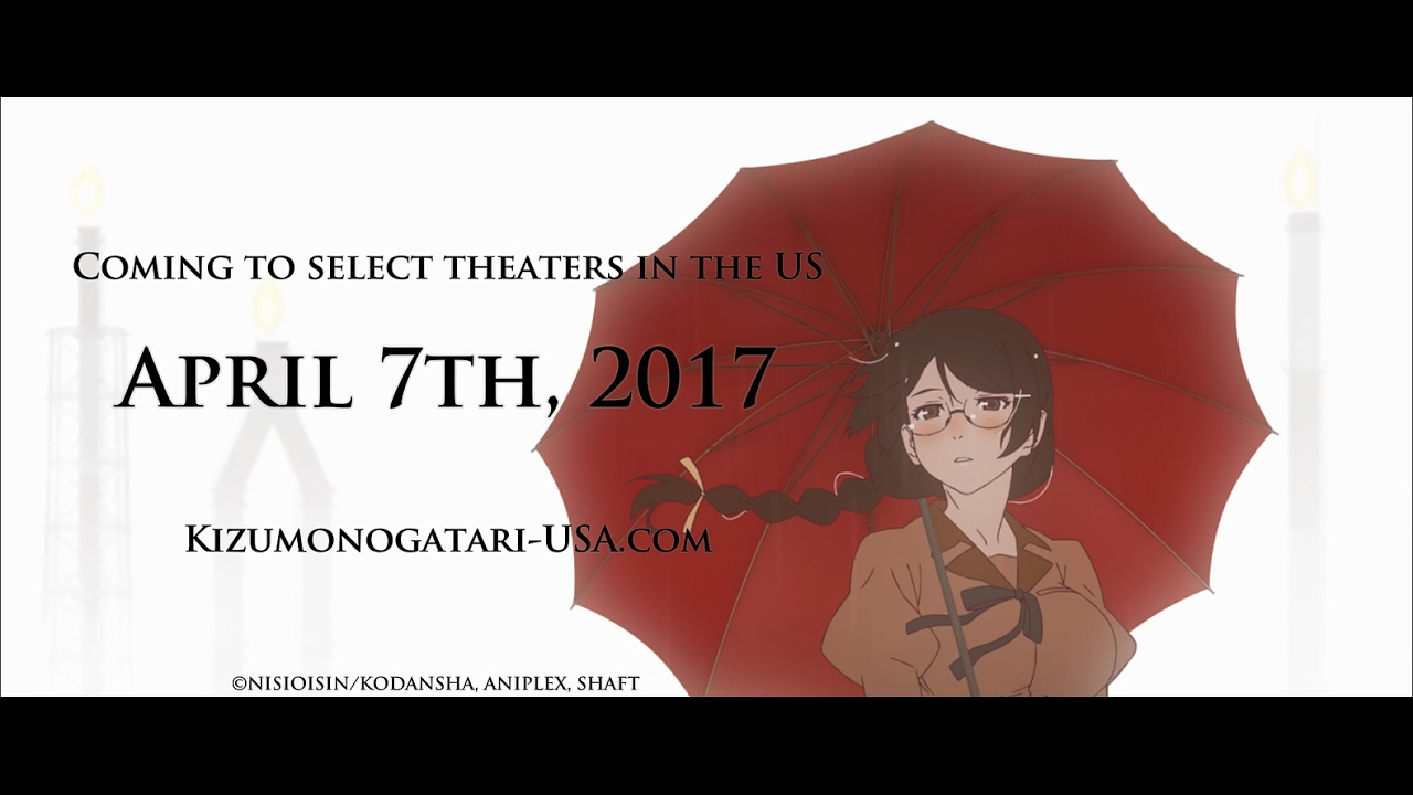 Video for the film Kizumonogatari Part 3: Reiketsu — KIZUMONOGATARI PART 3: REIKETSU Trailer