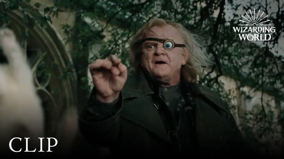 Video for the film Harry Potter and the Goblet of Fire — Professor Mad-Eye Moody vs. Draco