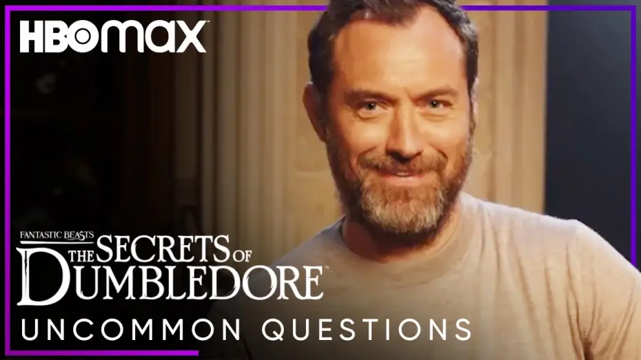 Video for the film Fantastic Beasts: The Secrets of Dumbledore — Jude Law & The Cast of Fantastic Beasts Answer Uncommon Questions - Uncommon Questions