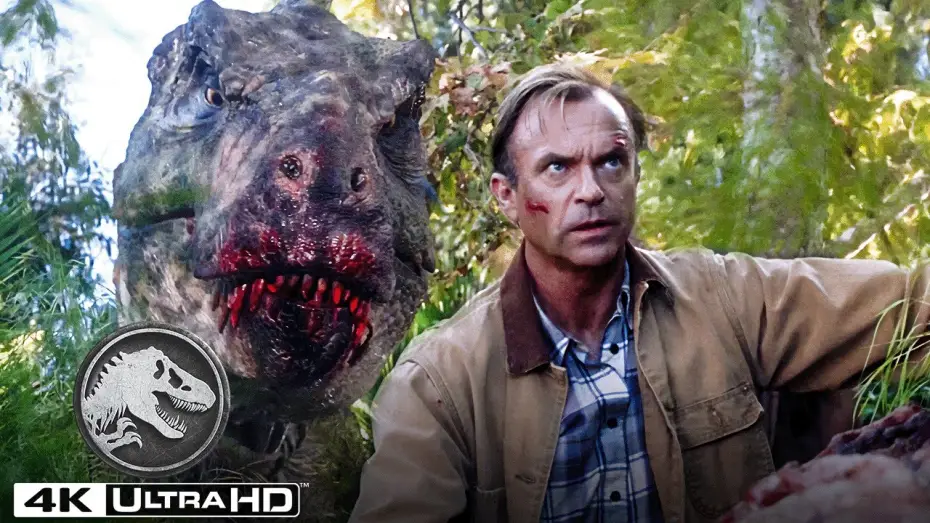 Video for the film Jurassic Park III — The Spinosaurus Attacks The Plane