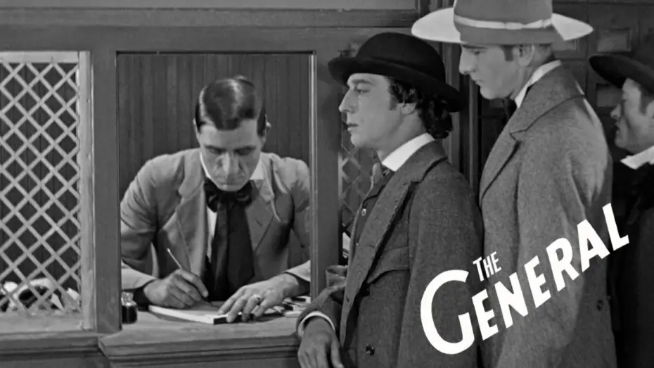 Video for the film The General — Buster Keaton Rejected from the Army – Enlistment Scene