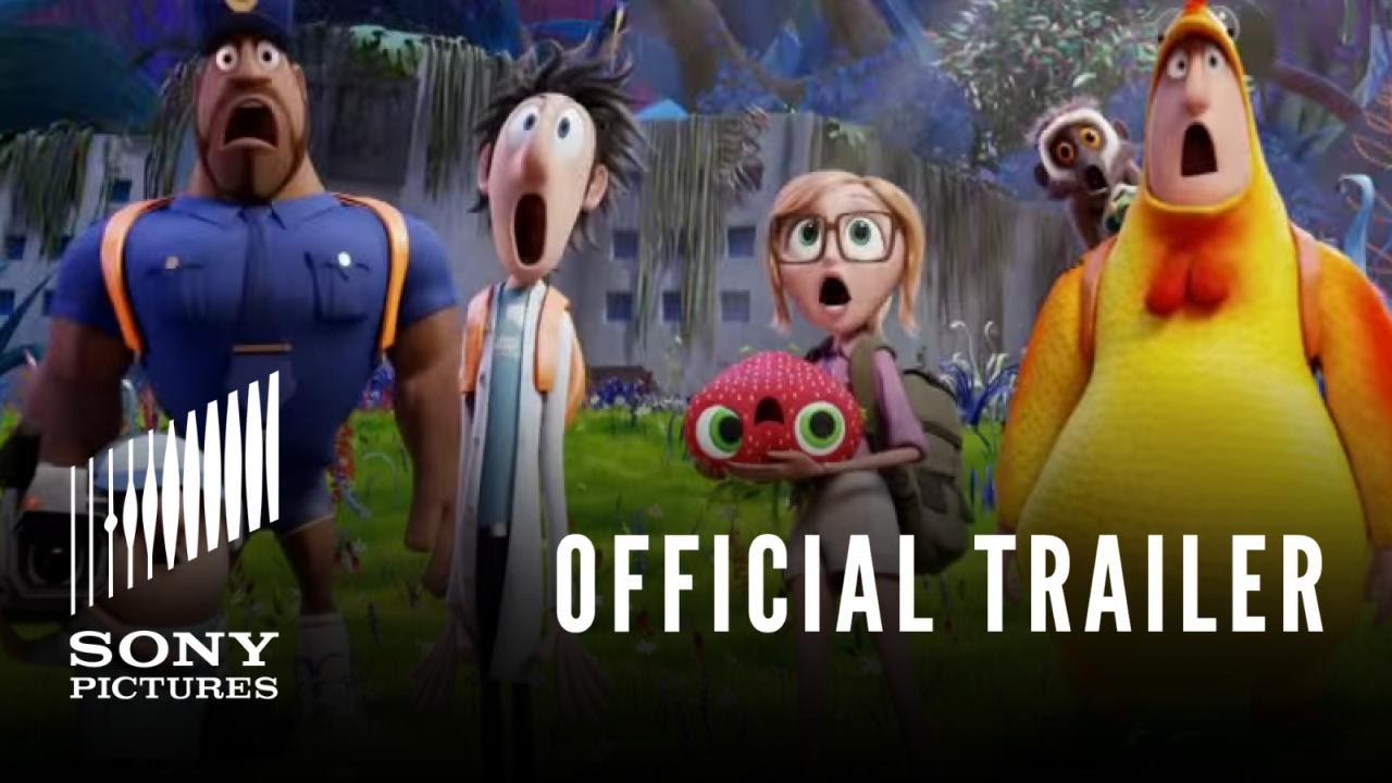 Video for the film Cloudy with a Chance of Meatballs 2 — Cloudy With a Chance of Meatballs 2 - Official Trailer #2 - In Theaters 9/27