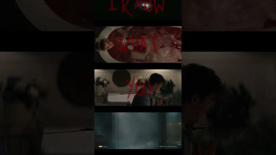 Video for the film I Know What You Did Last Summer — Scrolling Stack
