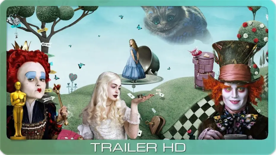 Video for the film Alice in Wonderland — Alice im Wunderland ≣ 2010 ≣ Trailer
