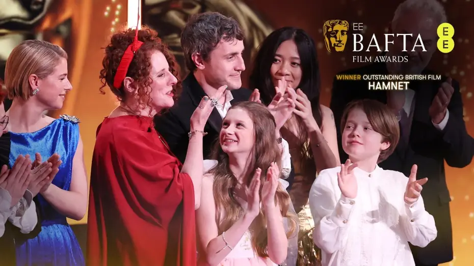 Video for the film Hamnet — Hamnet Wins the BAFTA for Outstanding British Film | EE BAFTA Film Awards 2026