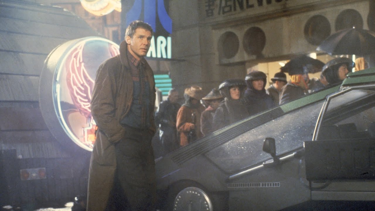 Video for the film Blade Runner — Harrison Ford as Deckard