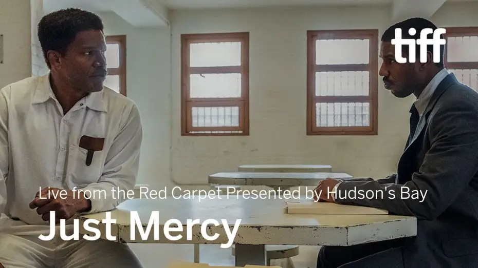 Video for the film Just Mercy — JUST MERCY — Live from the Red Carpet, presented by Hudson's Bay | TIFF 2019