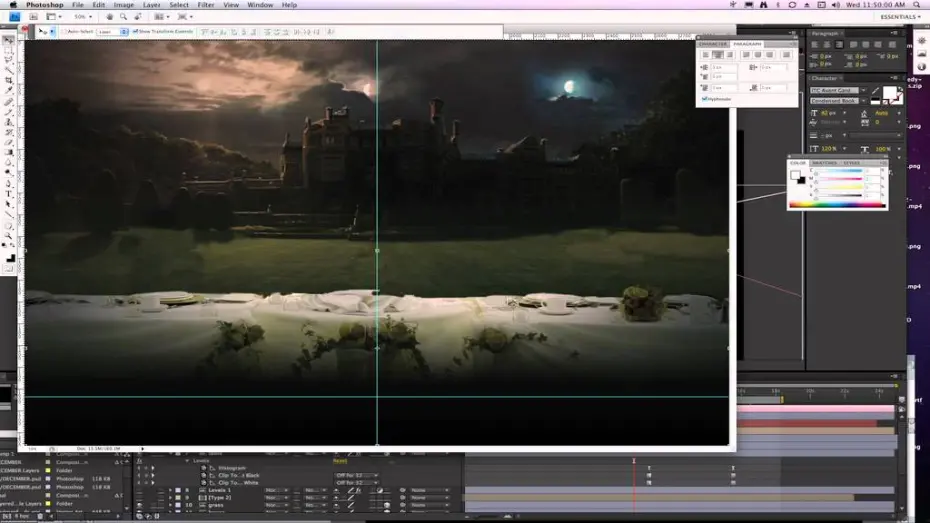 Video for the film Melancholia — The Making Of The MELANCHOLIA Motion Poster