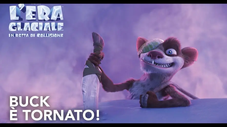 Video for the film Ice Age: Collision Course — Buck è tornato! | L'Era Glaciale in Rotta di Collisione | Dal 22 Agosto al Cinema