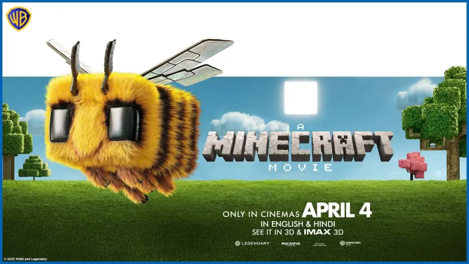 Video for the film Minecraft — In Cinemas on April 4