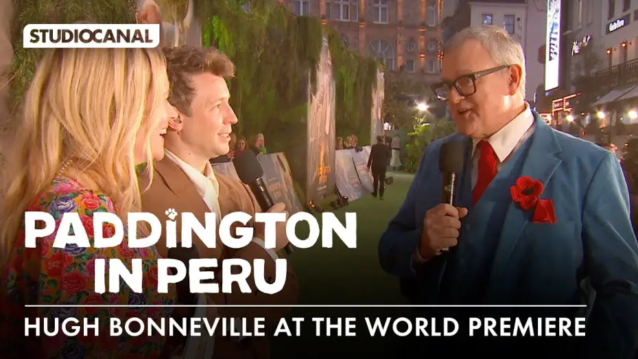 Video for the film Paddington in Peru — Hugh Bonneville at the world premiere of PADDINGTON IN PERU