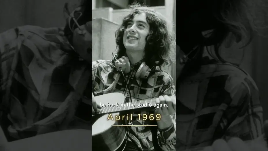 Video for the film Becoming Led Zeppelin — Bandmates Share How Jimmy Page Created the “Whole Lotta Love” Riff (Scene)