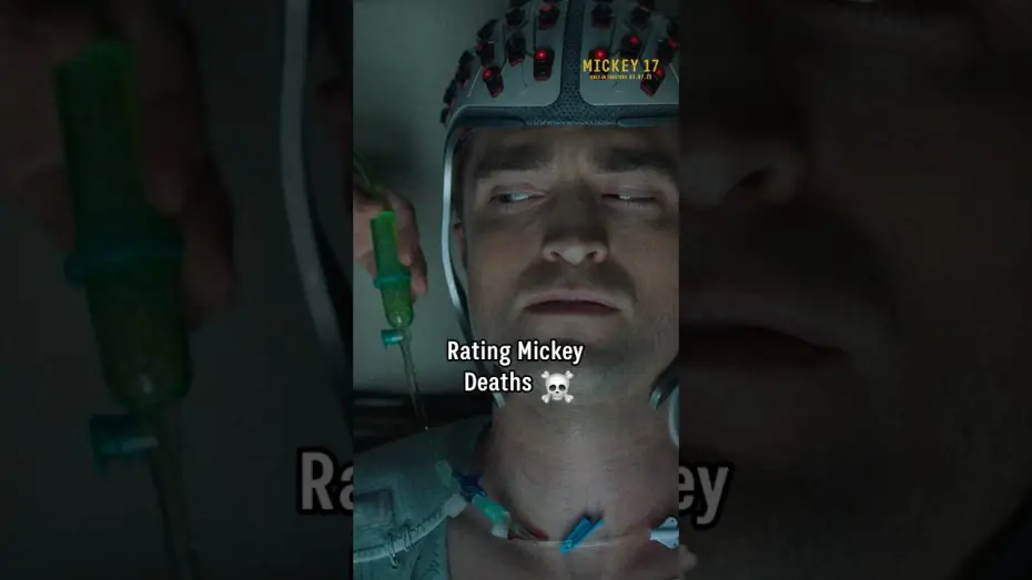 Video for the film Mickey 17 — Dying sucks, every time.