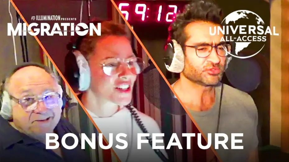 Video for the film Migration — Hilarious Recording Booth Moments - Bonus Feature