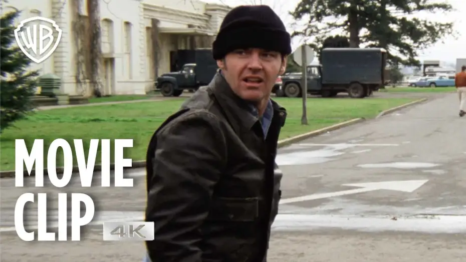 Video for the film One Flew Over the Cuckoo's Nest — McMurphy Escapes - 4K Movie Clip