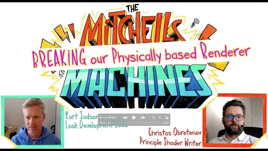 Video for the film The Mitchells vs. the Machines — Breaking Our Physically Based Renderer