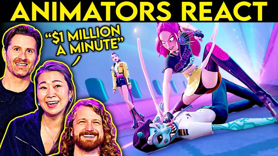 Video for the film KPop Demon Hunters — Animators React to KPop Demon Hunters - ft. The Directors