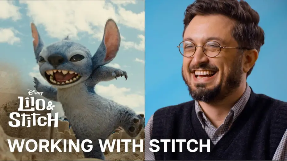 Video for the film Lilo & Stitch — Working with Stitch